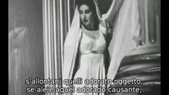 Maria Callas - O Nume tutelar de La Vestale de Spontini (subtítulos español e italiano)