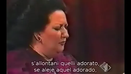 Montserrat Caballe - O Nume tutelar de La Vestale de Spontini (subtítulos español e italiano) Teatro Alla Scala de Milán, Miguel