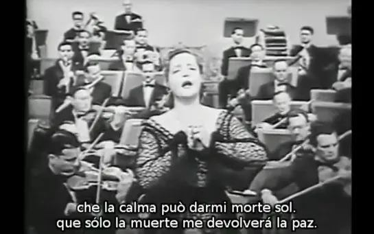 Eleanor Steber - Pace pace mio Dio de La Forza del Destino de Verdi (subtítulos español e italiano)