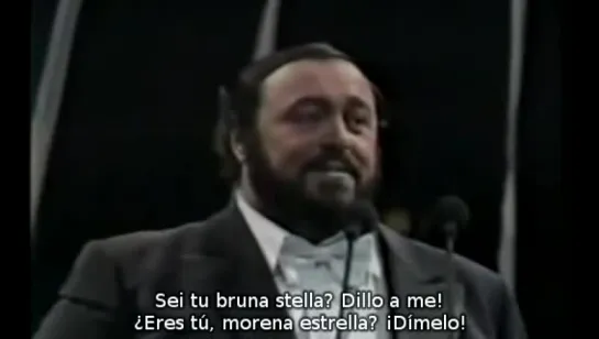 Luciano Pavarotti - Tra voi belle de Manon Lescaut de Puccini (subtítulos español e italiano)