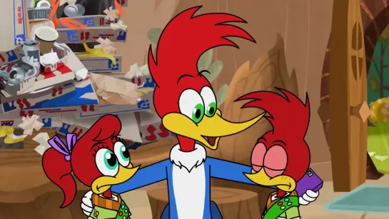 New Woody Woodpecker - Baby Its Cold Inside in eng english