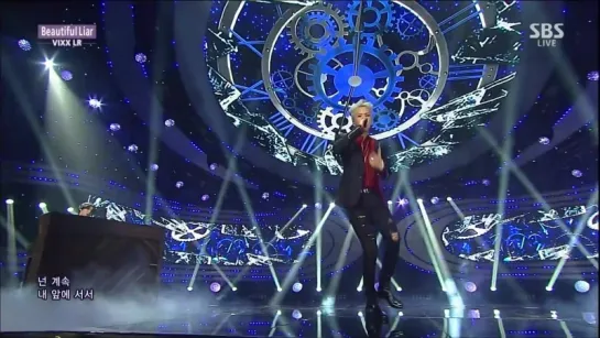 150830 빅스 (VIXX) LR - Beautiful Liar @ SBS Inkigayo