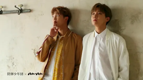 【BTS × anan】 No. 2057 Shooting Making Video! 170615