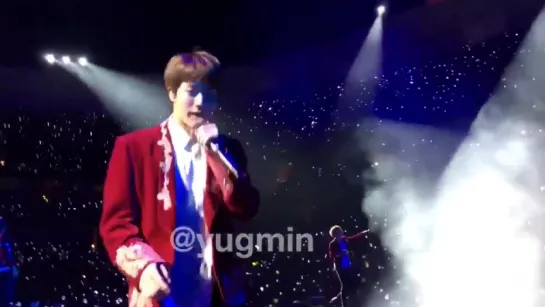 170401 The Wings Tour in Anaheim Daу 1 | Jin | Джин | Вежливый Джин Часть 1