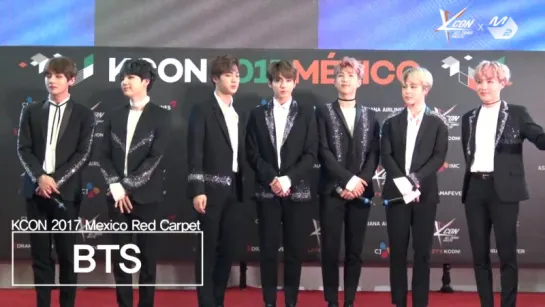 [KCON 2017 MEXICO x M2] 방탄소년단(BTS) RedCarpet