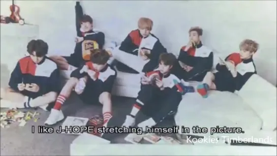 BTS talks about the pictures