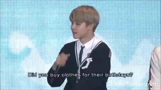 Jimin gifts for the members