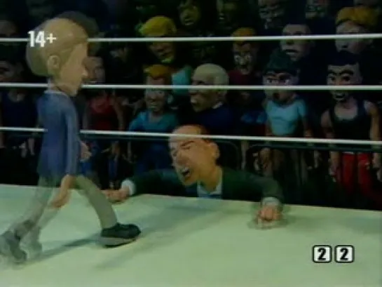 Celebrity Deathmatch s03e14: Courtney Love Returns /