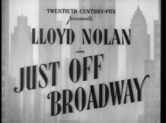 Just Off Broadway 1942 in english eng