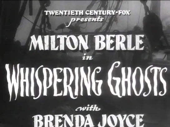 Whispering Ghosts 1942 Milton Berle in english eng