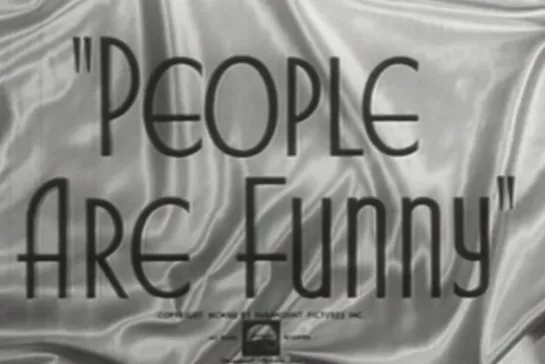 People Are Funny 1946 in english eng