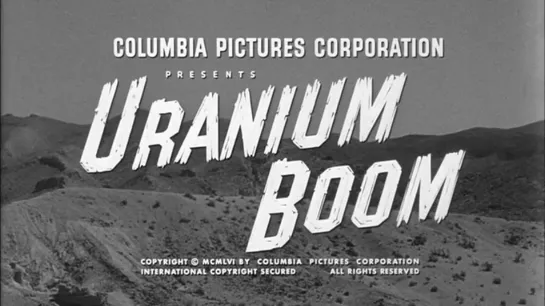 Uranium Boom 1956 in english eng