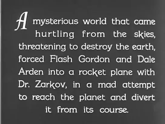 Flash Gordon E02 - The Tunnel of Terror 1936 in english eng