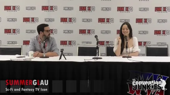 Саммер Глау на Fan Expo Canada (Торонто, август 2019 года)