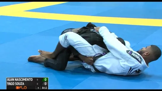 Yago de Souza vs Alan Finfou Nascimento Middleweight Final 2016 IBJJF Europeans