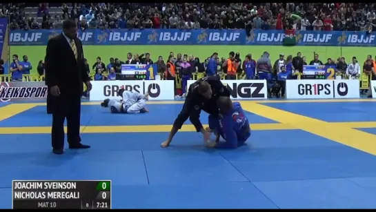 ! Nicholas Meregali vs Joachim Sveinson 2016 IBJJF Europeans