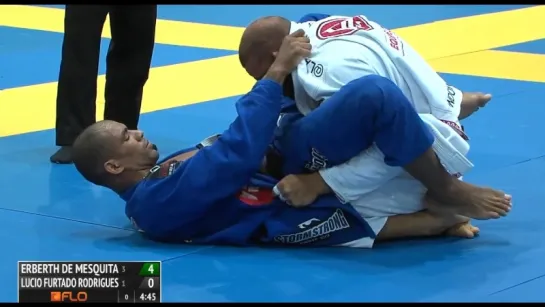 Erberth Santos vs Lucio Rodrigues Super Heavyweight Final 2016 IBJJF Europeans