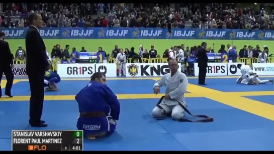 Florent Martinez vs Stanislav Varshavskiy 2016 IBJJF Europeans