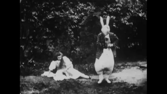 Алиса в Стране Чудес / Alice in Wonderland (1903) Сесиль Хэпуорт, Перси Стоу