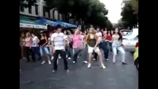 Michael Jackson Tribute (flashmob) Odessa 28.06.09