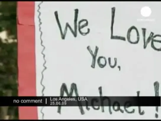 Michael Jackson Fans gather in LA