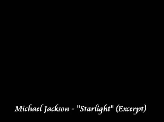 Michael Jackson - Starlight ('Thriller' Demo, 1982)