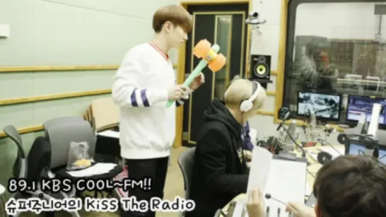 [RAW|VK][14.01.2016] SJ's Kiss the radio | Kihyun, Minhyuk (Audio)