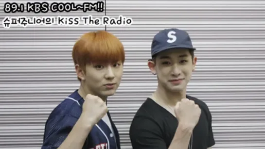 [RAW|VK][13.08.2015] SJ's Kiss the radio (Kihyun & Wonho) (Audio)