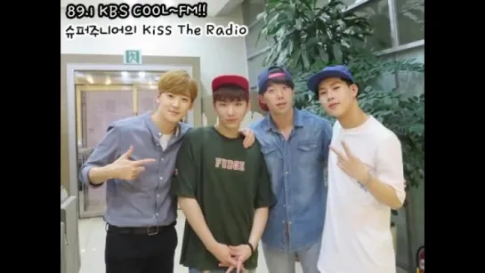 [RAW|VK][01.07.2015] SJ's Kiss the radio (Kihyun & Jooheon)