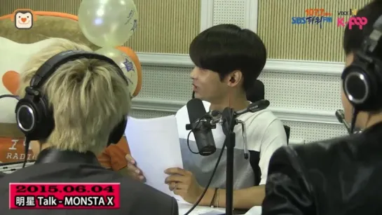 [RAW|VK][04.06.2015] Monsta X radio VixxNkpop (Full ver.)