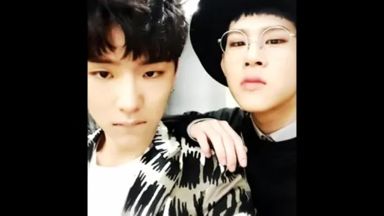 [RAW|VK][04.06.2015] MBC radio Shimshimtapa Kihyun & Jooheon -Hold Me Tight (Loco cover)