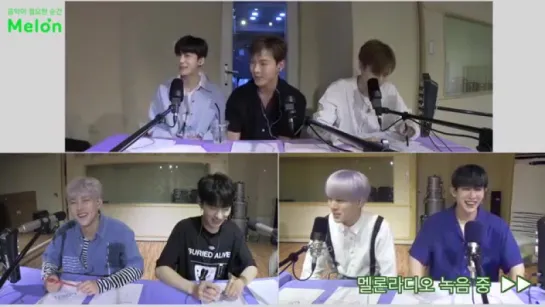 [VK][170622] MONSTA X @ Melon Radio StarDJ