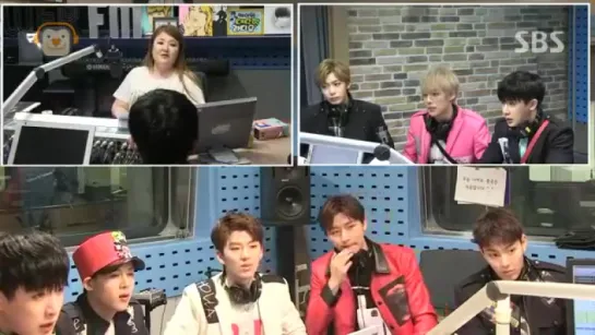 [VK] [27.05.15] Monsta X на радио SBS Power FM Lee Gukjoo's Young Street Radio