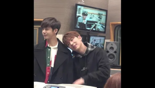 [FC|VK][11.02.2016] SJ's Kiss the radio (Kihyun, Hyungwon)