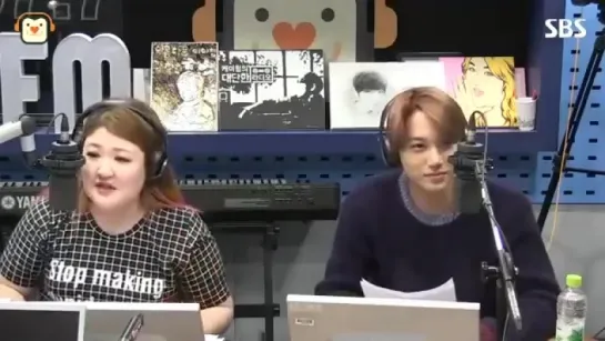 [RADIO] 151008 DJ Kai Youngstreet 오빠 청취자 부탁에 수정아 행복하길 바라