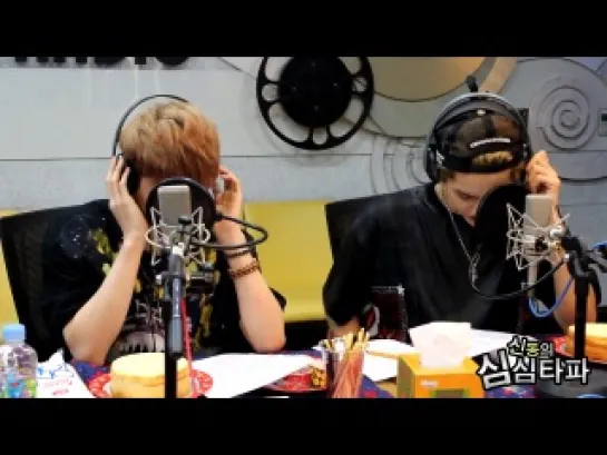 130906 EXO @ ShimShimTaPa - LAY & KRIS introduce messages