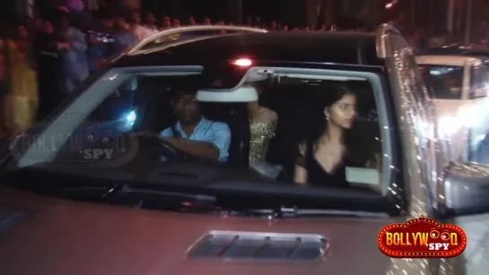 Shahrukh Khan's Daughter Suhana At Amitabh Bachchans Diwali Party 2016