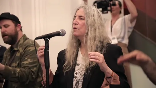 Patti Smith with Stewart Copeland - PEOPLE HAVE THE POWER 2019