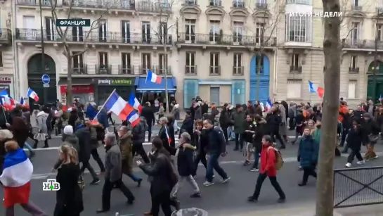 На Западе продолжаются антивоенные протесты