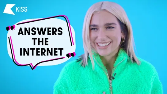 I dont want to add fuel to that fire! Dua Lipa Answers The Internet rus sub