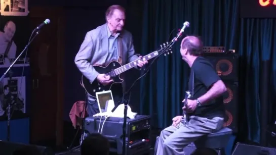 Adrian Belew and Tony Levin w Les Paul Trio At iridium (9_⁄26_⁄11)