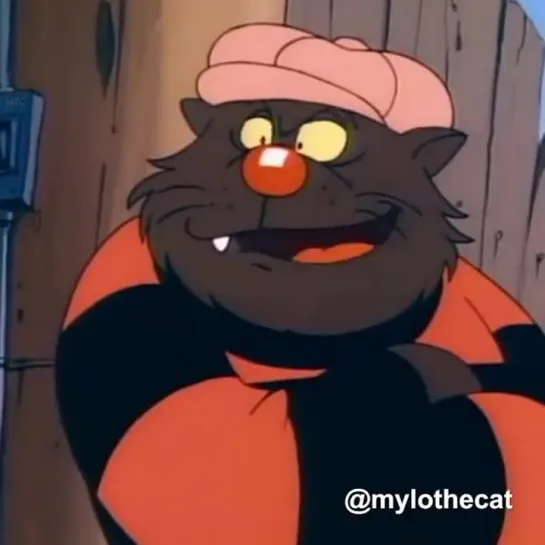 Knuckles from Heathcliff as The Notorious B.I.G. rapping the classic «Machine Gun Funk» (Video by Mylo the Cat) (2019)