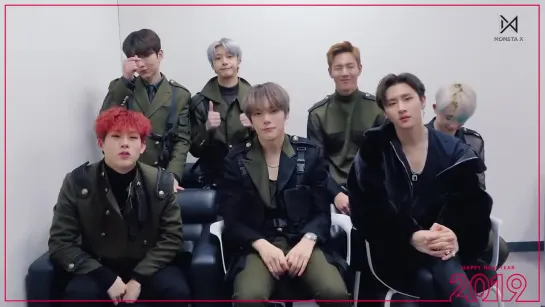 [VK][01.01.2019] [Special Clip] 몬스타엑스 (MONSTA X) - 2019 새해 인사 (2019 New Years Greetings)