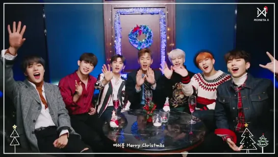 [VK][23.12.2018] [Special Clip] 몬스타엑스 (MONSTA X) - 2018 Christmas Message