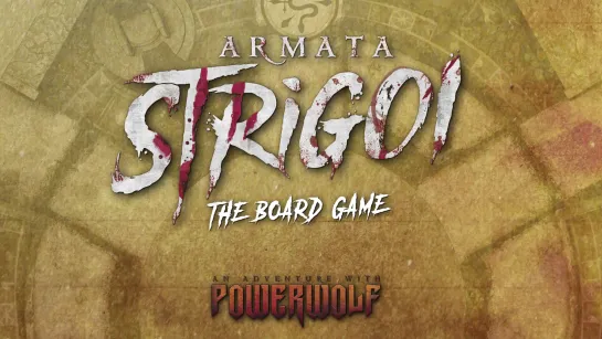 POWERWOLF - Armata Strigoi (The Board Game / Настольная игра) [Official Trailer] 2019