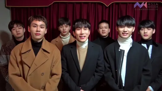 [MESSAGE] 01.03.2018: BTOB - '2018 Best of Best Concert in Taipei' Greetings