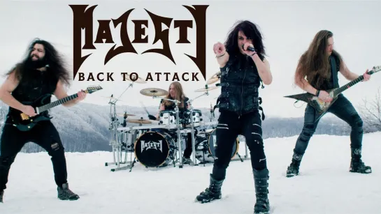 MAJESTY - Back to Attack [Official Videoclip] 2023