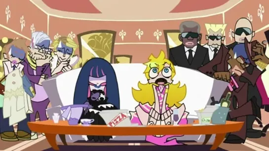 Panty & Stocking with Garterbelt / Труська, Чулко и пресвятой Подвяз - 2 серия [Озвучка Ancord]