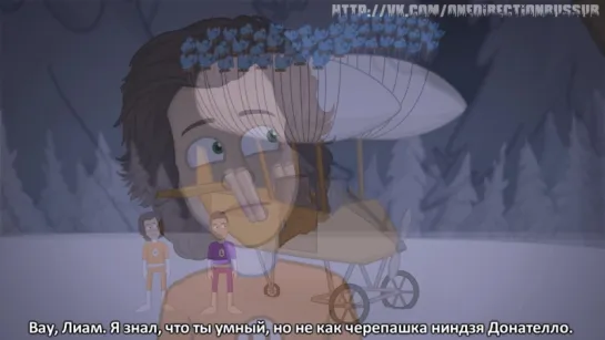 The Adventurous Adventures of One Direction 3-  Part 10  [RUS SUB]