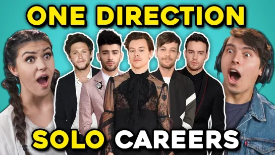 College Kids React To One Direction Solo Careers (Where Are They Now?) | RUS SUB